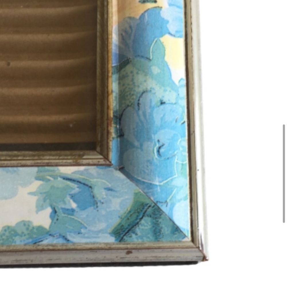 ❗️FINAL PRICE❗️VINTAGE NATIONAL Picture Frame Floral Botanical Metallic Gold - Picture 5 of 11